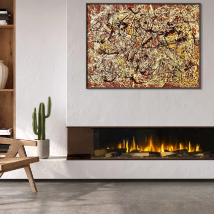 Signal 60 electric fireplace has a modern corner design that is affordable